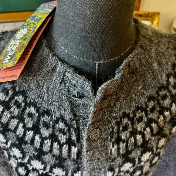 Icewear FRÓÐI NEW, TAGs, 100% Wool Traditional Icelandic Sweater, Large RT $273 - Picture 11 of 12